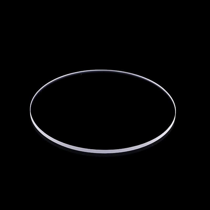 Jendela Kaca Optik Presisi Tinggi Fused Silica Jendela Optik Untuk Sensor Elektronik