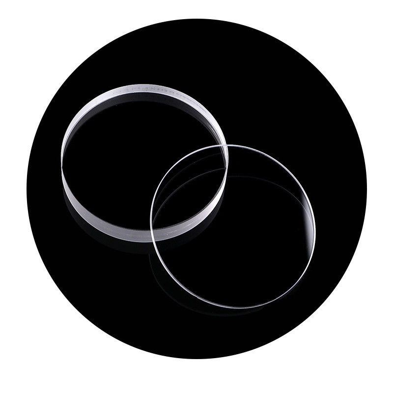 Jendela Kaca Optik Presisi Tinggi Fused Silica Jendela Optik Untuk Sensor Elektronik
