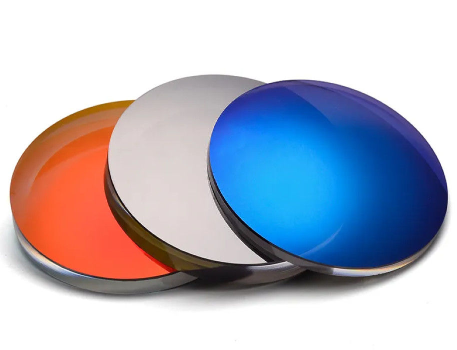 Filter kaca optik bulat yang dapat disesuaikan Filter kaca berwarna untuk pemisahan warna