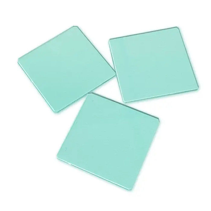 OEM ODM 25mm N-BK7 UVFS Filter Kaca Optik Dengan Aluminium Mounting