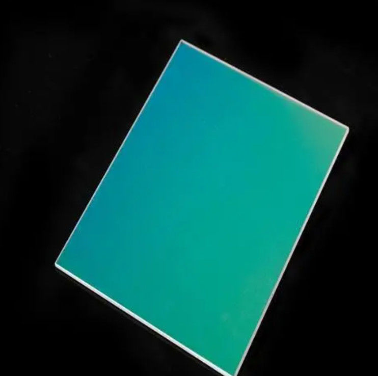 OEM ODM 25mm N-BK7 UVFS Filter Kaca Optik Dengan Aluminium Mounting