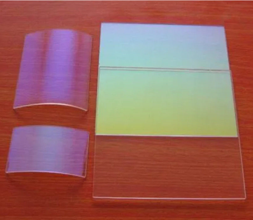 OEM ODM 25mm N-BK7 UVFS Filter Kaca Optik Dengan Aluminium Mounting