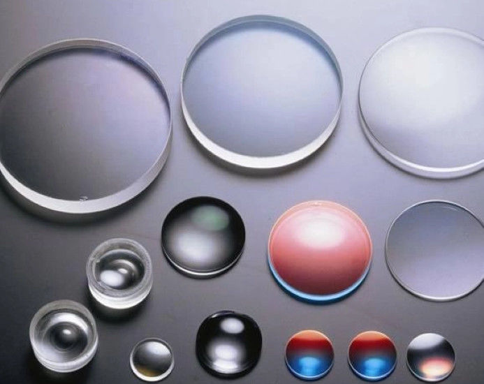Filter kaca optik dengan panjang fokus khusus dengan N-BK7 Substrat 25mm diameter